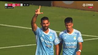 ¡Doblete del ‘9’! Goles de Martín Cauteruccio en el 5-1 de Sporting Cristal vs. Unión Comercio