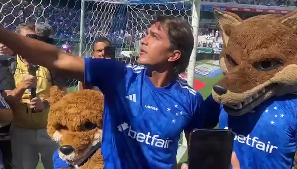 Marcelo Martins colgó los botines en el Estadio Mineirão. (Video: Guilherme Macedo)
