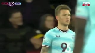 Con Oliver Sonne en cancha: empate agónico del Burnley en Premier League