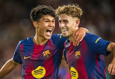 ¡Está intratable! Hat-trick de Fermín López para el 5-1 del Barcelona vs Olympiacos en Champions League