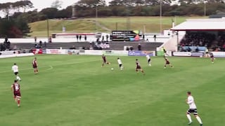 ¡Lo hizo famoso! Primera asistencia de gol de Jefferson Cáceres con Dunfermline en Escocia