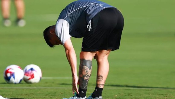 Lionel Messi presentó una molestia en los entrenamientos del Inter Miami. (Video: ESPN)