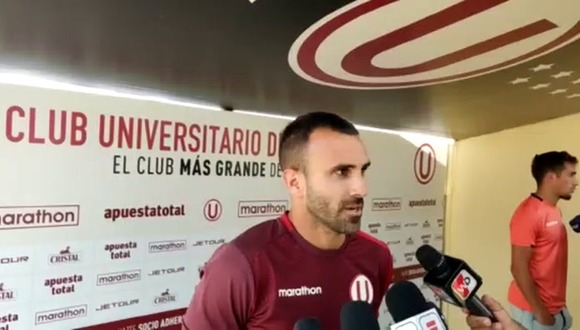 José Carvallo habló sobre el Universitario vs. Alianza Lima (Video: Wilder Robles)