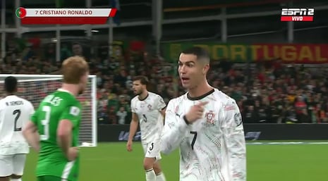 Expulsión, abucheos y polémica: tarjeta roja a Cristiano Ronaldo en Portugal vs. Irlanda