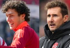 El mítico Miroslav Klose es su DT: Fabio Gruber, alemán de madre peruana, habló de su vínculo con el Perú