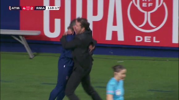 GOL de Rodrigo Riquelme para el 2-4 del Real Madrid vs. Atlético Madrid. (Vídeo: X).