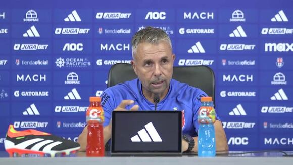 La palabra de Gustavo Alvarez,, entrenador de la Universidad de Chile. (Video: U. de Chile)
