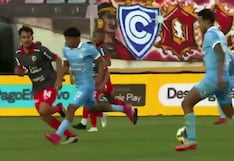 ¡De cabeza! Gol de Claudio Torrejón para el 1-0 de Cienciano vs. Sporting Cristal