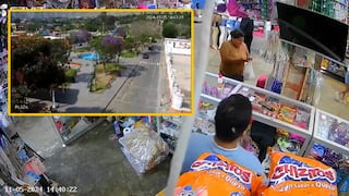 Viral: Cámaras captaron el momento exacto del fuerte temblor de magnitud 6.0 en Cañete