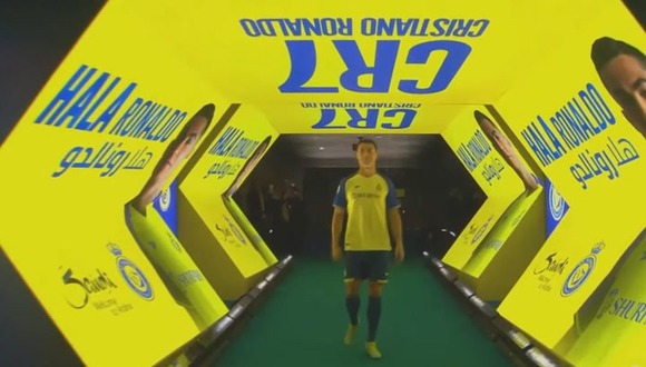 Así fue el recibimiento del estadio del Al Nassr a Cristiano Ronaldo. (Video: Al Nassr)
