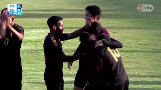¡En menos de 3 minutos! Goles de Piero Magallanes y Bassco Soyer para el 2-0 de Perú vs. Bolivia