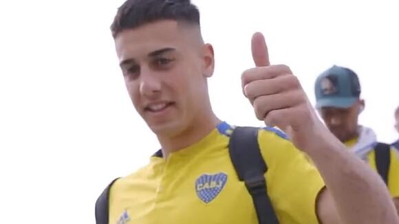 Así llegó Boca a Mendoza para enfrentar a Quilmes. (Video: CABJ)