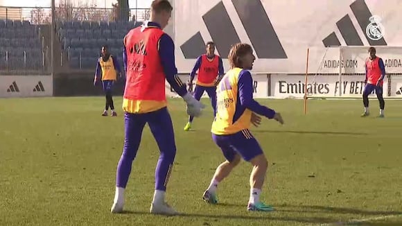 El último entrenamiento del Real Madrid antes de su próximo desafío en LaLiga. (Video: EFE)