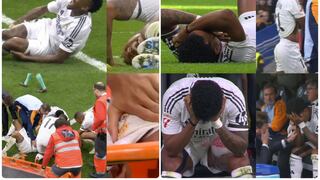 Real Madrid se cae a pedazos: terribles lesiones de Militao y Rodrygo en solo 10 minutos