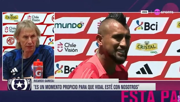 Ricardo Gareca habló sobre la convocatoria de Arturo Vidal a selección de Chile para el partido ante Perú. (Video: TNT Sports)
