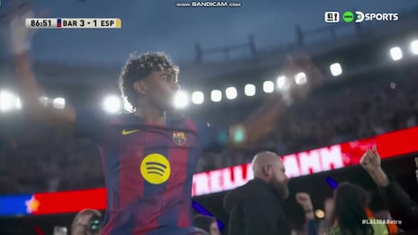 ¡Viveza pura! Gol de Lamine Yamal para el 3-1 del Barcelona vs. Espanyol en el clásico catalán
