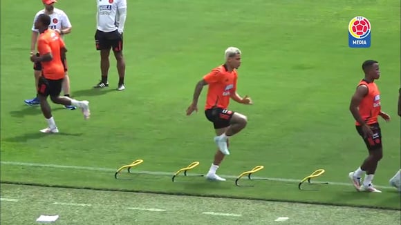 Colombia entrenó previo al duelo ante Argentina. (Video: Selección de Colombia)