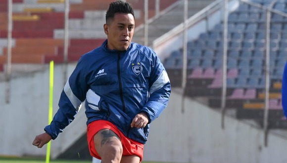 Christian Cueva tras volver al fútbol: “Hoy Cienciano está haciendo mucho más de lo que yo le puedo brindar”. (Cienciano Noticias)