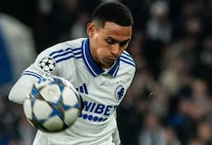 ¡El pase de Marcos López es medio gol! Fina asistencia para el 1-0 del Copenhague en la Champions