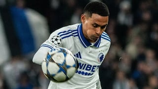 ¡El pase de Marcos López es medio gol! Fina asistencia para el 1-0 del Copenhague en la Champions