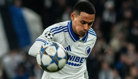 ¡El pase de Marcos López es medio gol! Fina asistencia para el 1-0 del Copenhague en la Champions