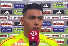 “Siempre estoy preparado para defender estos colores”: Enríquez tras su gran noche en el Cristal vs. Alianza
