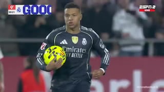 ¡Imposible de atrapar! Gol de Mbappé para el 1-1 de Real Madrid vs. Girona