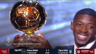 ¡Es el mejor del mundo! Ousmane Dembélé es el Balón de Oro 2025 y el planeta a sus pies