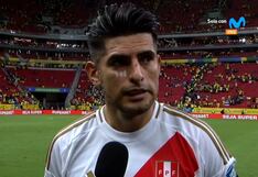 “Cometimos errores muy tontos”: la autocrítica de Carlos Zambrano tras el 4-0 ante Brasil