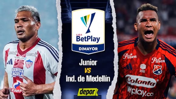 Junior vs. Independiente Medellín por Liga BetPlay. (Video: Win Sports)