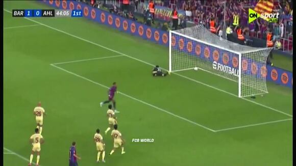 Gol de Raphinha para el 2-0 del Barcelona vs. Al Ahly. (Video: Barca Play)
