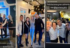 Viral: Hernán Barcos y su esposa celebran inauguración de su cafetería