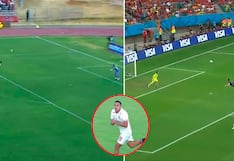 El golazo de Alex Valera que le dio el empate a la ‘U’ y es comparado al de Van Persie