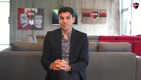Mauricio Larriera tuvo sus primeras palabras como DT de Newell's Old Boys.(Video: Newell's Old Boys)