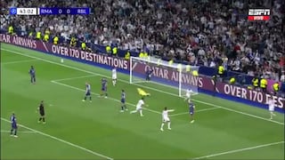 ¡Su primera vez! Gol de Bernardo Silva para el 1-0 del Real Madrid vs. Leipzig