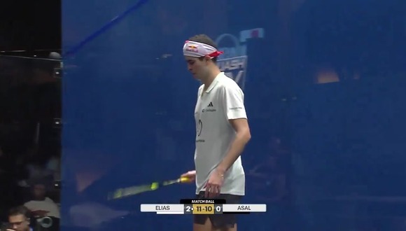 Diego Elías se consagró campeón del Mundial de Squash tras vencer a M. Asal. (VIdeo: PSA)