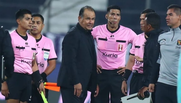 Juan Reynoso fue crítico con las decisiones arbitrales en el Melgar vs Alianza Lima. (Video: Pedro Salazar | Foto: GEC)