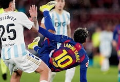 ¡‘Tijera’ para cerrar el estadio! Golazo de Lamine Yamal para el 3-0 del Barcelona vs. Real Oviedo