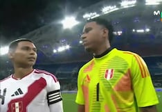 ¡Con Marcos López como capitán! El canto del Himno Nacional del Perú frente a Chile, en Sochi