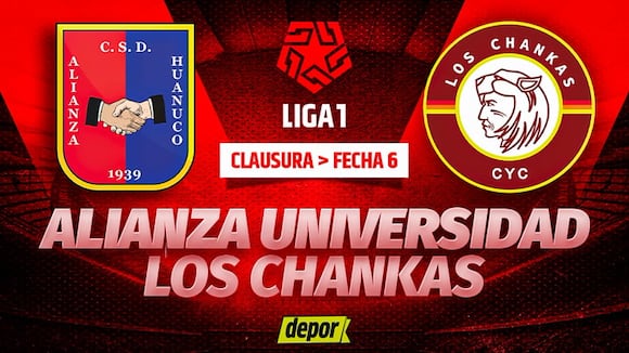 Alianza Universidad vs. Los Chankas por la Liga 1 | VIDEO: L1 MAX