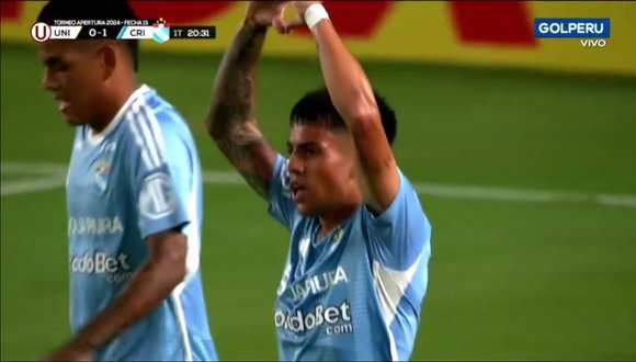 Santiago González marcó el 1-0 de Sporting Cristal sobre Universitario. (Video: GOLPERU)