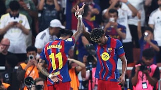 ¡Zurdazo implacable! Gol de Raphinha para el 1-0 de Barcelona vs. Real Madrid por la Supercopa