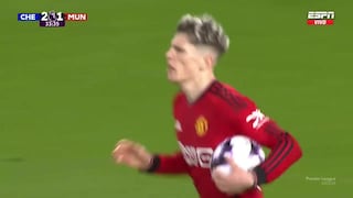 Goles de Garnacho y los ‘Diablos Rojos’ remontan 2-3 del Chelsea vs. Manchester United