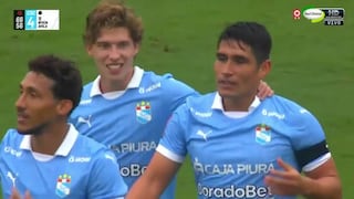 ¡Otra asistencia de Távara! Gol de Irven Ávila para el 4-0 de Sporting Cristal vs. Sport Huancayo