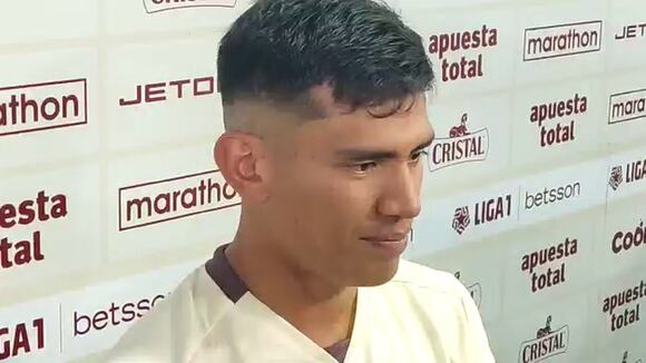 José Rivera se refirió al triunfo sobre Sporting Cristal en el Monumental. (Video: Wilmer Robles)