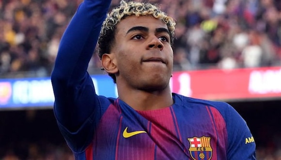 Gol de Lamine Yamal para el 1-1 del Barcelona vs. Alavés. (Video: DSports / Foto: Getty Images)