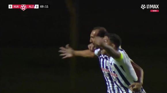 Gol de Hernán Barcos para el 1-0 de Alianza Lima vs. Sport Huancayo. (Video: L1 MAX)