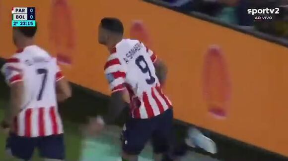 Antonio Sanabria anotó el 1-0 de Uruguay vs. Brasil. (Video: SporTV 2)