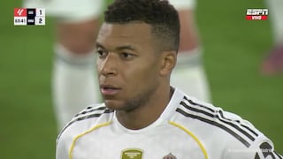 ¡Intratable en el área! Goles de Kylian Mbappé para el 4-1 del Real Madrid vs. Levante