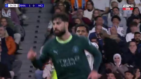 Olfateo de goleador: así fue el gol de O’Reilly para el 1-1 de Manchester City vs. Real Madrid